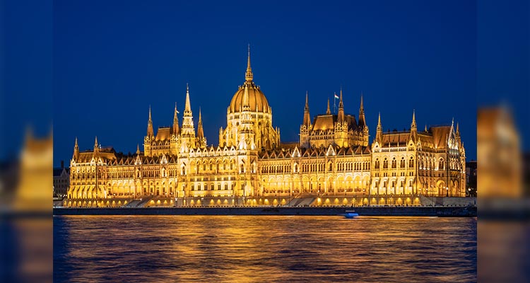 匈牙利國會大廈(Hungarian Parliament Building)夜景