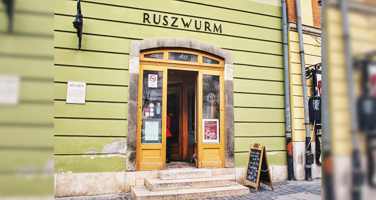 百年甜點店Ruszwurm Cukrászda