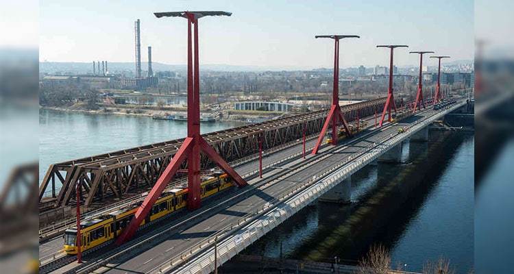 匈牙利布達佩斯拉科奇橋(Rákóczi híd)