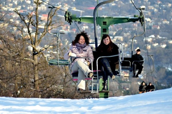 布達佩斯Zugliget Chairlift升降椅(登山纜車)